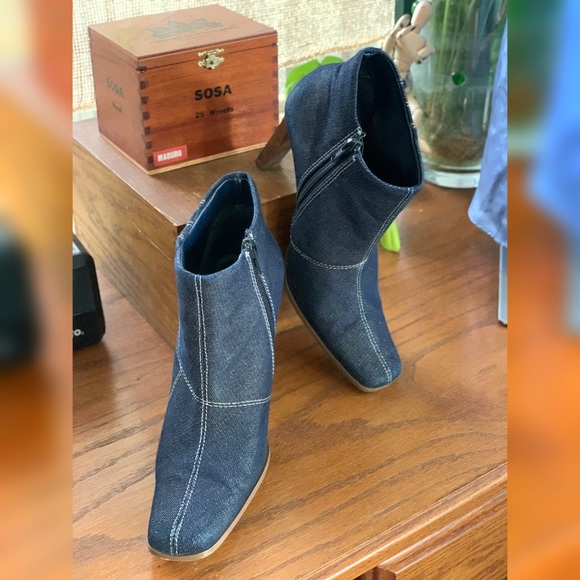 🔥Denim Ankle Boots🔥 - Picture 6 of 7